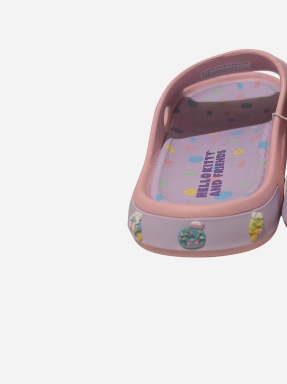 Hello Kitty & Friends Pink Kids Slide Sandals - Picture 5 of 9